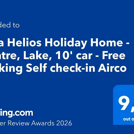 Apartment Helios - Centre, Lake, 10' Car - Free Parking Self Check-in Airco *